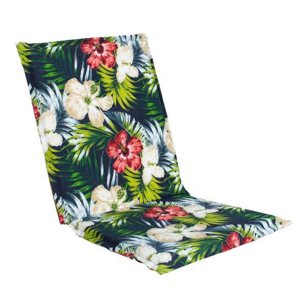 Toolikate seljatoega SUMMER FLOWER 42x90x3cm, tume lillemuster