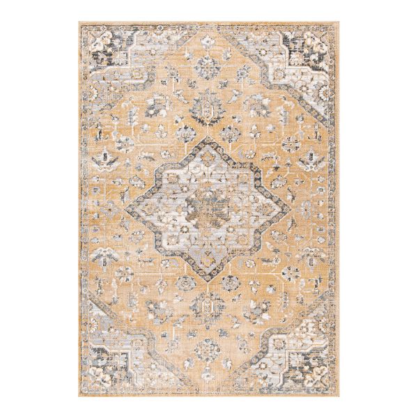 Carpet ZOE-1, 160x230cm, golden/beige