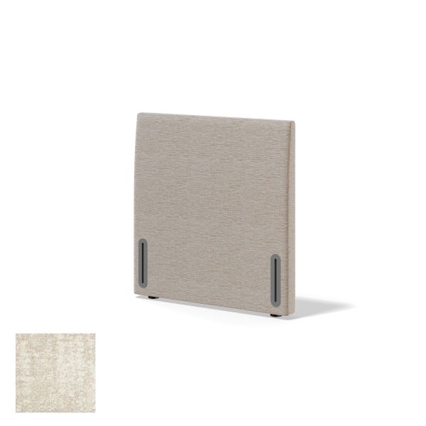 Headboard RED/BLACK DIONE AVOLA 80cm, beige