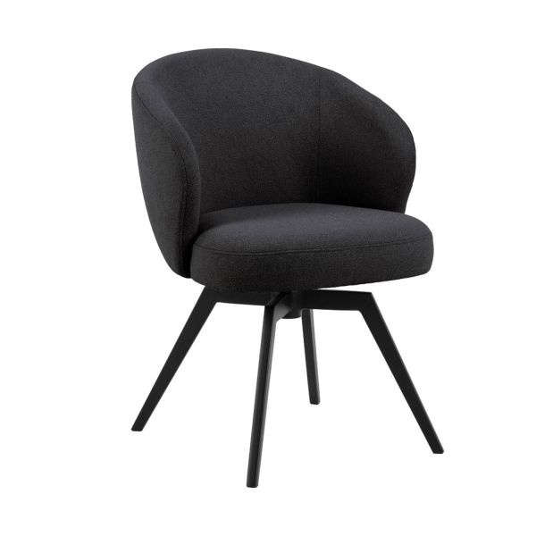 Tool DARLENE käetugedega, tumehall