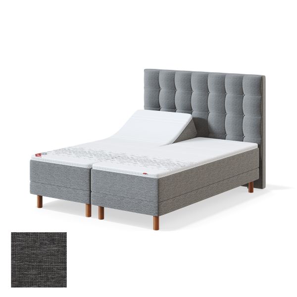 Motor bed RED MANGO 160x200cm, firm, dark grey