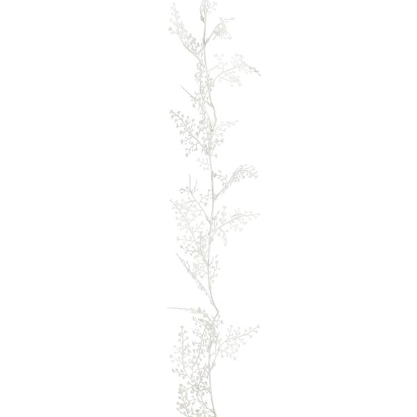 Garland GLOW LEAF 180cm, white