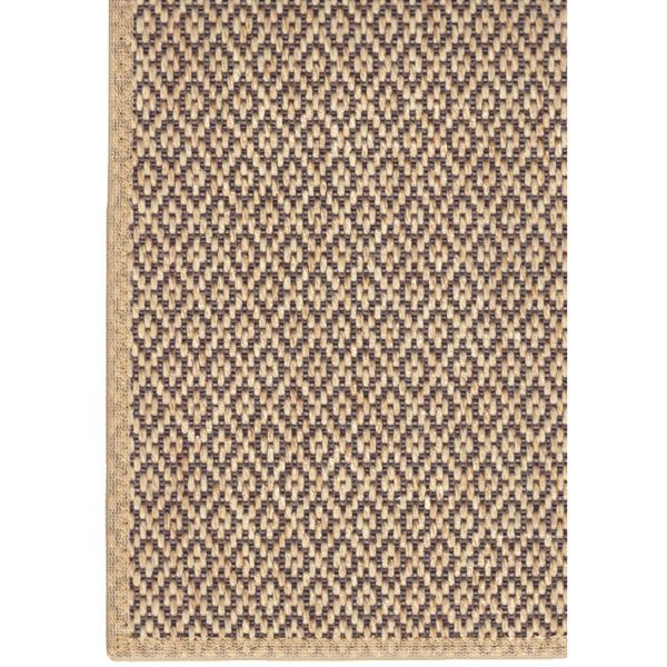 Carpet BELLO 100x160cm, beige, flatweave