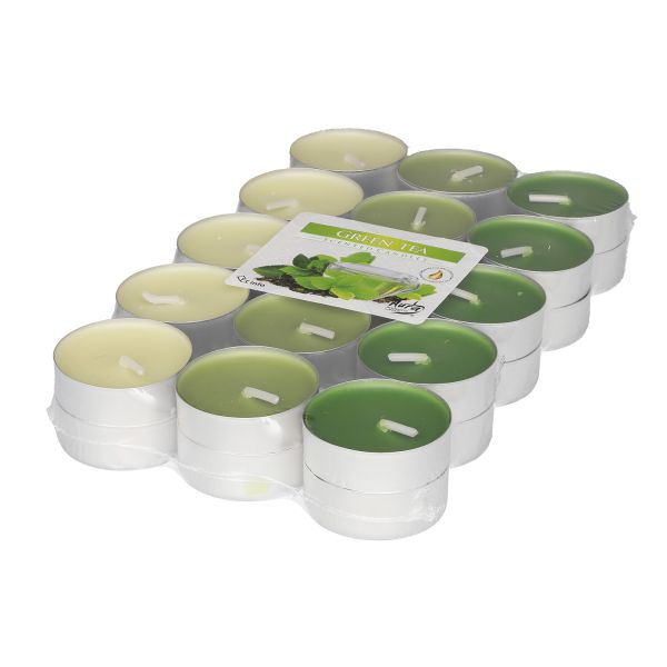 Teeküünlad roheline tee, 30tk