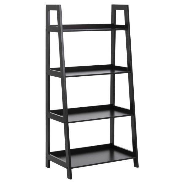 Shelf WALLY 63x40xH130cm, black