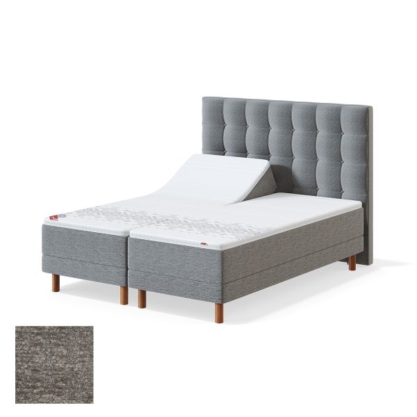 Motor bed RED AVOLA 160x200cm, firm, grey