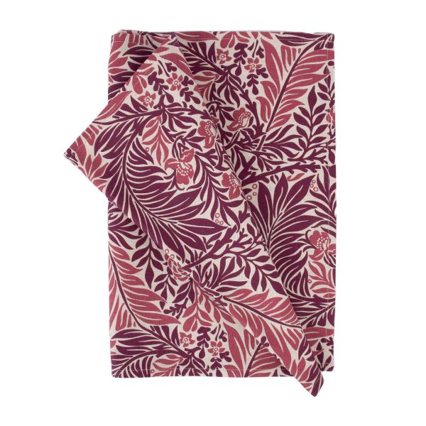 Tablecloth HOLLY 43x116cm, leaves and roses