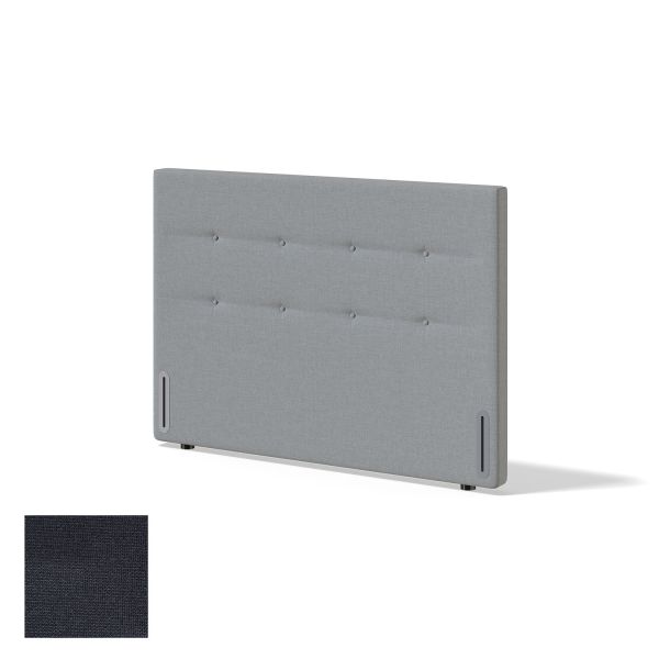 Headboard BLUE H35 AGGE 80cm, dark grey