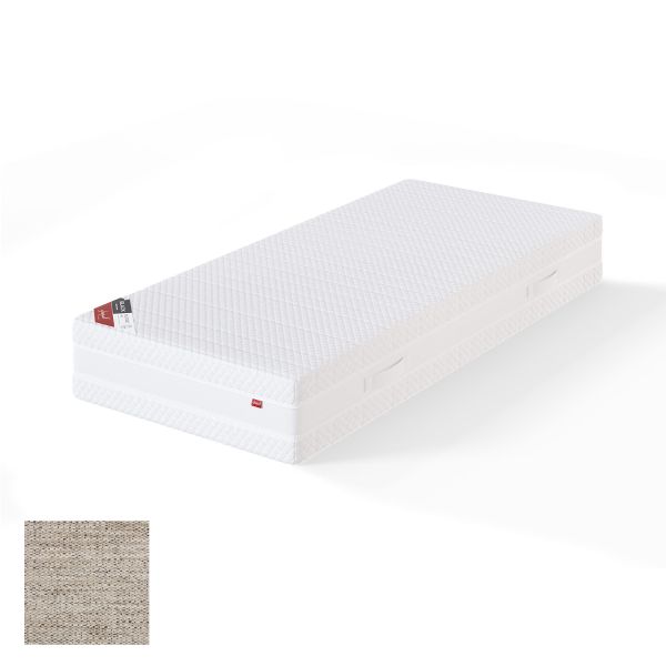 Vedrumadrats BLACK MULTIPOCKET VERANO 90x200cm, pehme, helebeež