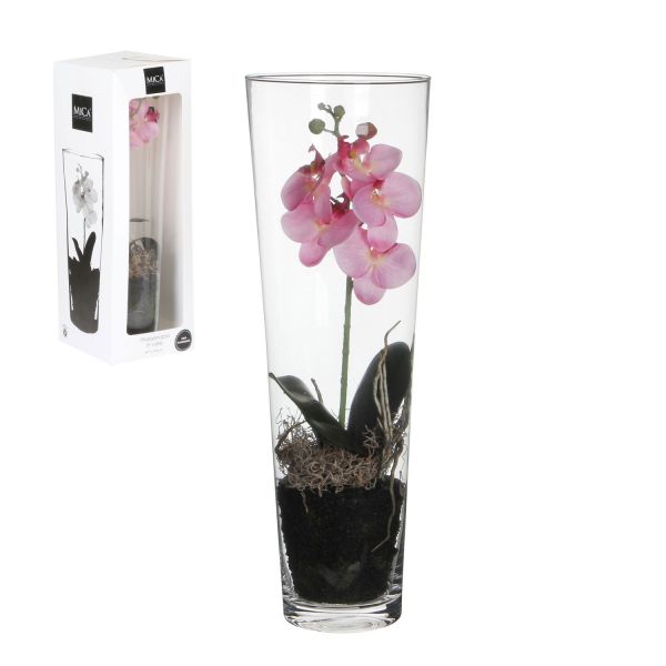 Kunstlill ORCHID D17xH50cm, roosa