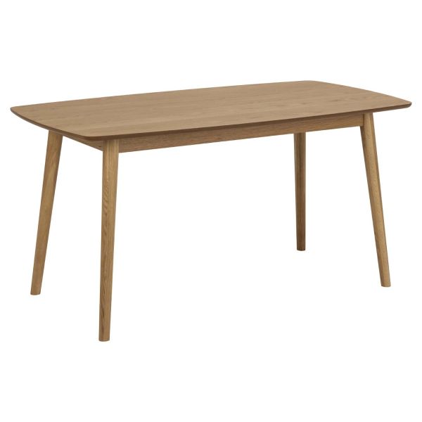 Dining table NAGANO 150x80xH75,5cm, oak
