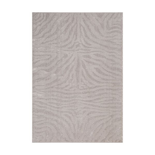 Carpet FAYETTE-1, 133x190cm, grey