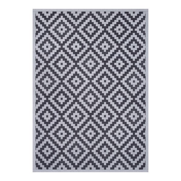 Carpet SAKA 160x230cm, silver