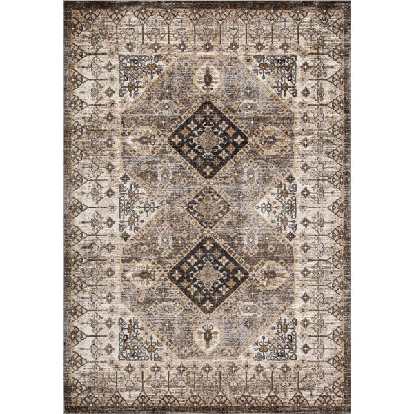 Carpet DARLY-3, 160x230cm, brown/beige