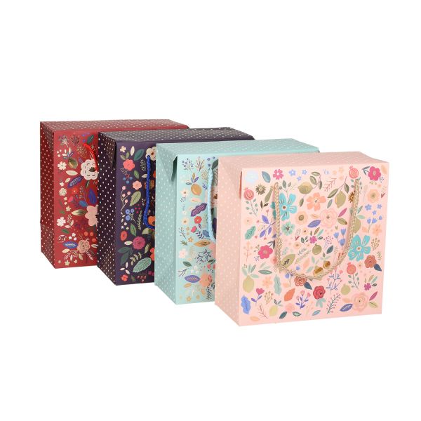 Kinkekott/karp BOXY L, 27x27x13cm, mix