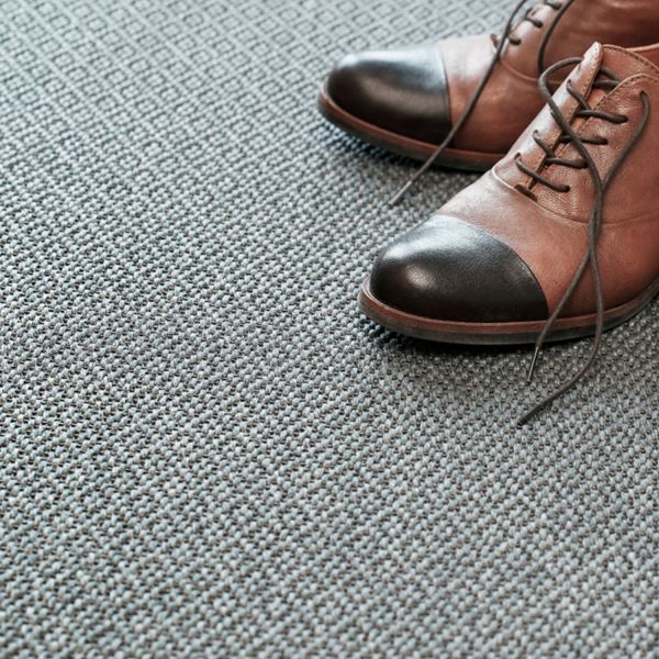 Carpet BELLO 60x80cm, brown, flatweave