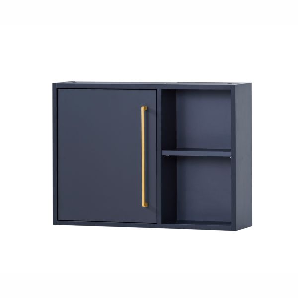 Bathroom cabinet KENT 67x16xH48cm, blue