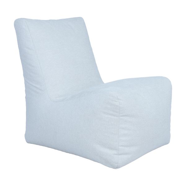 Кресло-мешок LORD 95x65x90/45см, натуральный белый