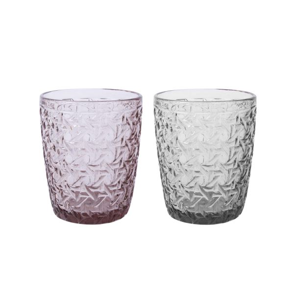 Joogiklaas DIAMOND_250ml madal, mix