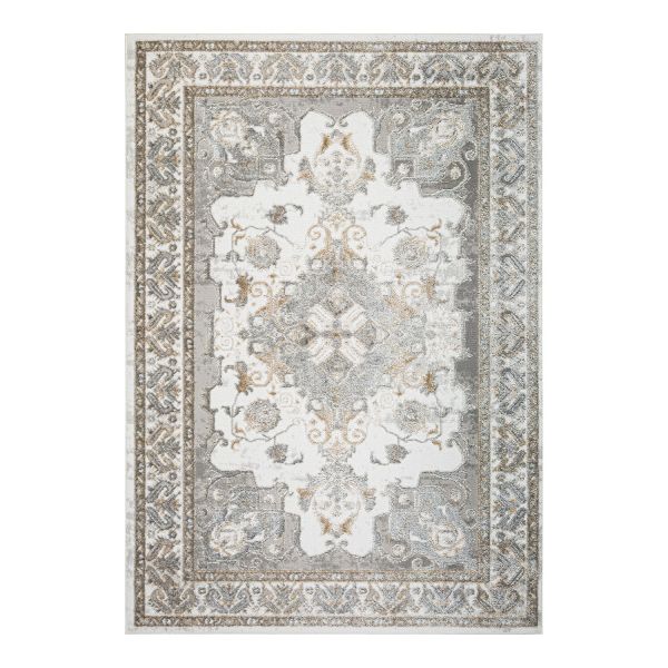 Carpet SALAMANCA-7, 200x285cm, beige/grey