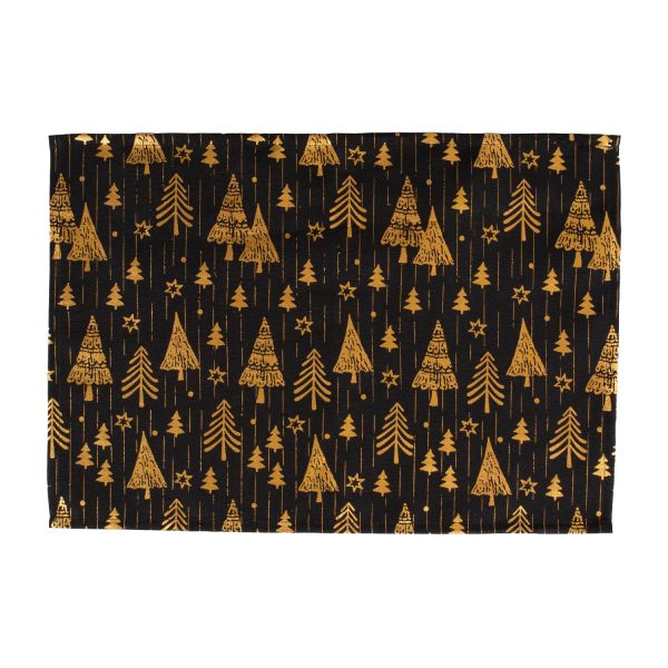 Linik GLORY 30x45cm, kuldsed kuused