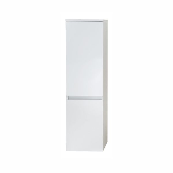 Kõrge vannitoakapp 360, 35x33xH124,5cm, valge läige