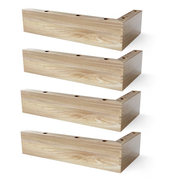 Jalg H5,5cm, 4tk, puit