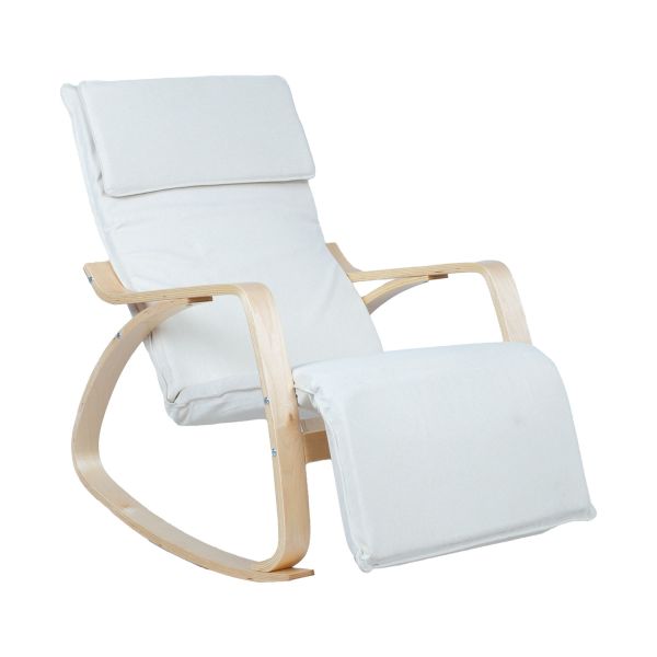 Rocking chair KONGBO beige