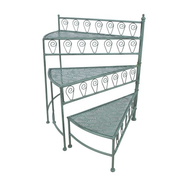 Riiul MINT 56x31xH65cm, antiikroheline metall