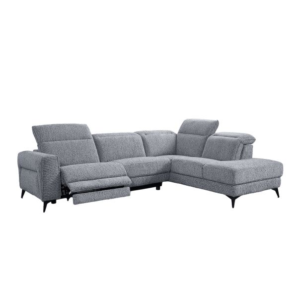 Nurgadiivan LUISA elektriline recliner PN, hall