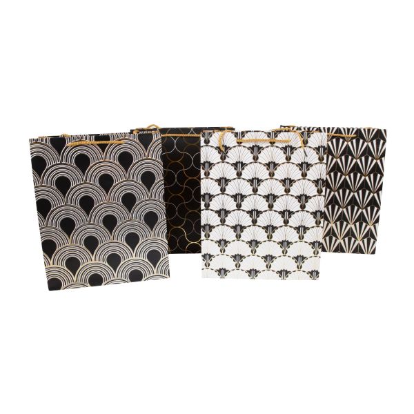 Подарочный пакет DECO, 26x32x12см, микс