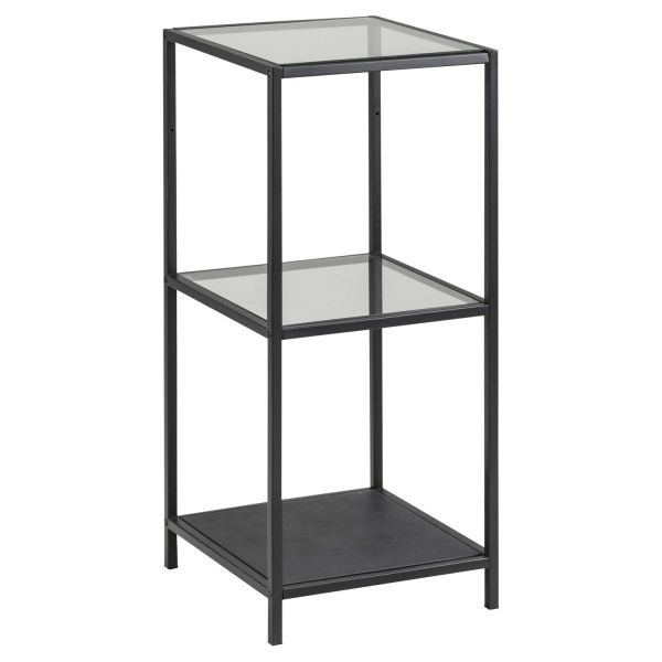 Riiul SEAFORD 35x37xH82,5cm, klaas