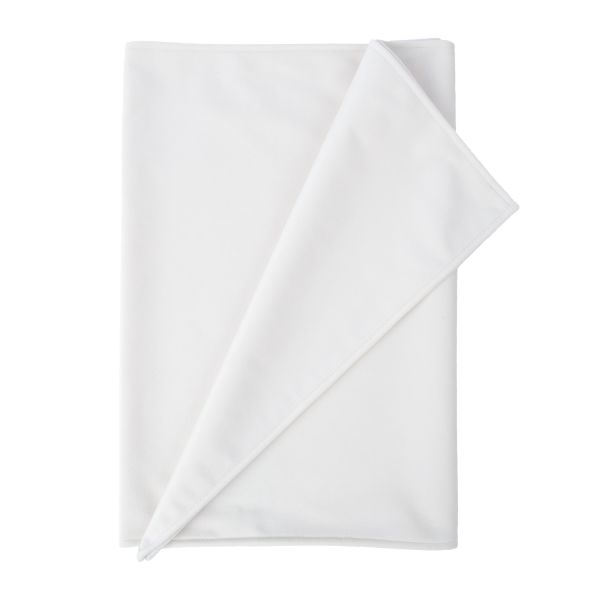 Table mat VELVET 2, 43x116cm, natural white