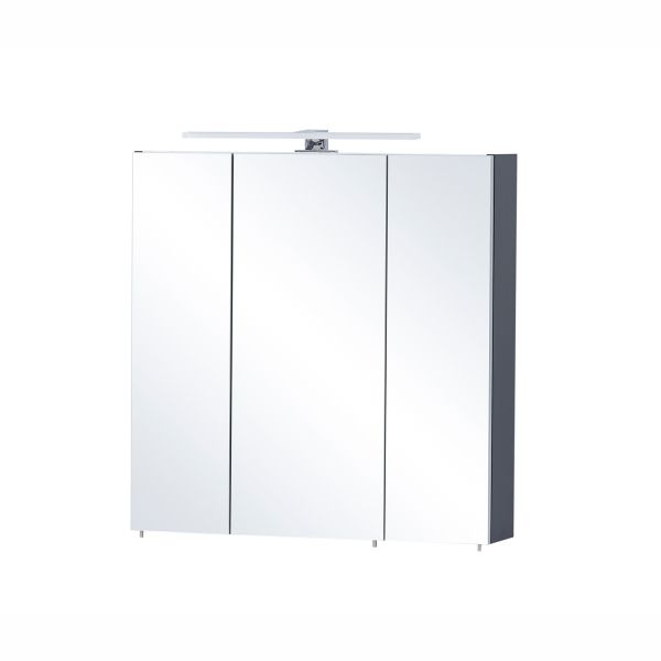 Mirrored cabinet KENT 70x16xH75cm, blue