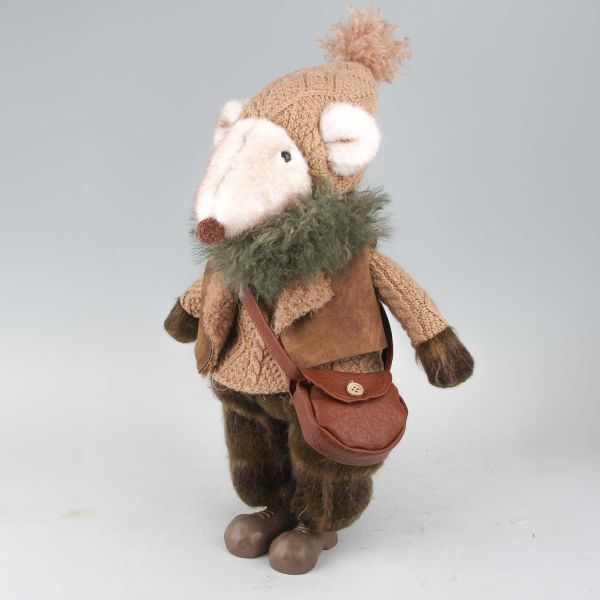 Decoration FAB HUGO H42cm, mouse, boy