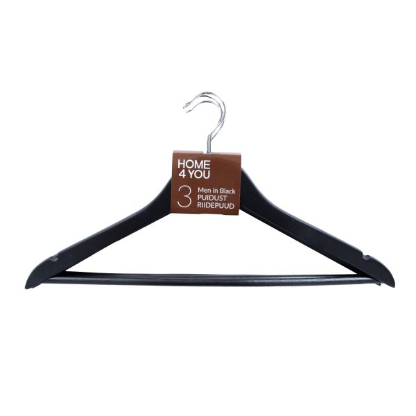 Cloth hangers 3pcs MEN IN BLACK
