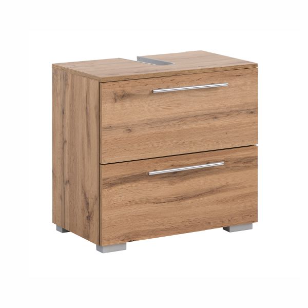 Washbasin cabinet CARLOS 60x35xH59cm, oak
