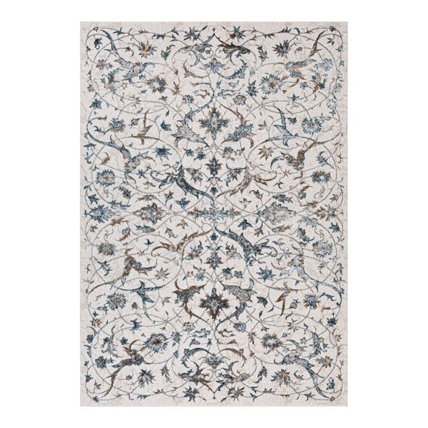 Carpet EVAZ-1, 160x230cm, beige/blue