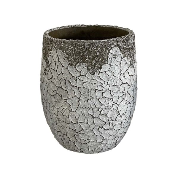 Lillepott SUNNY DESERT D33xH39.5cm, valge