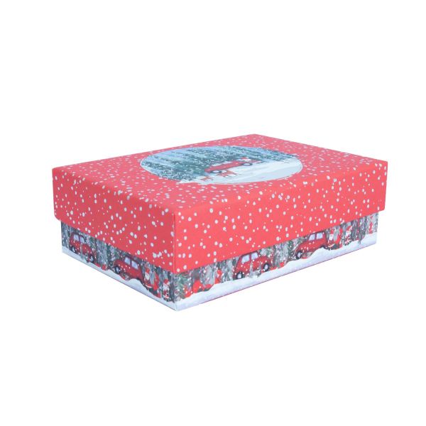 Karp NOEL 17x12cm, kaanega, mix