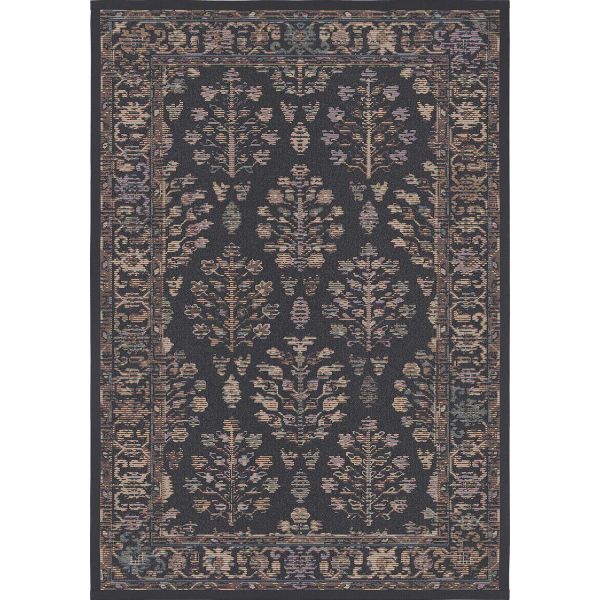 Carpet REIGI 200x300cm, carbon/multi