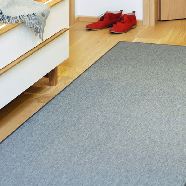 Carpet CREDO 60x80cm, grey, flatweave