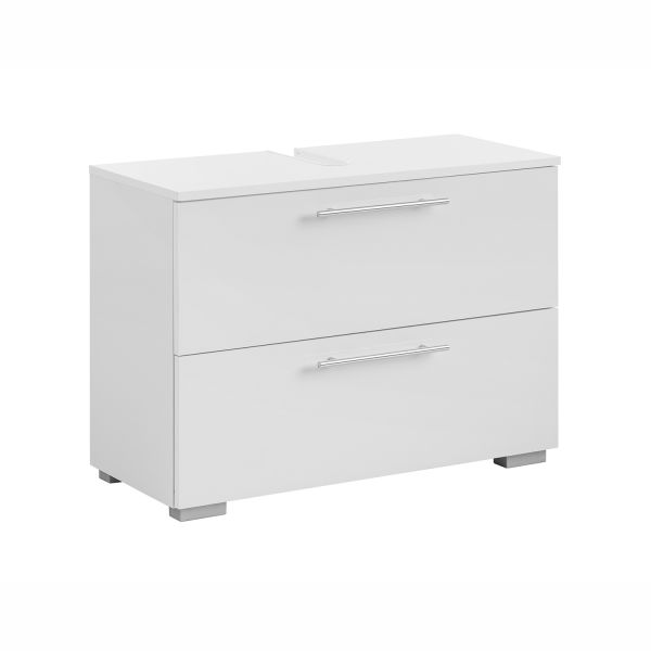 Washbasin cabinet CARLOS 80x35xH59cm, white