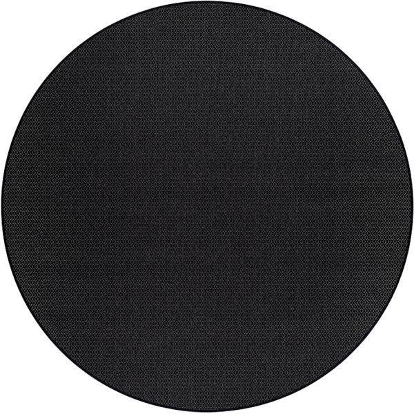 Carpet BELLO D200cm, black