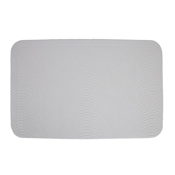 Placemat BOA 30x45cm, white snake