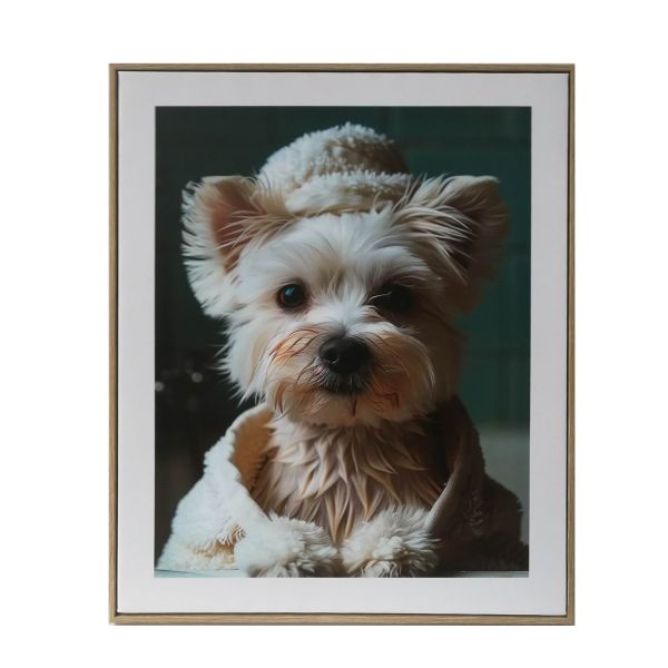 Wall art WALLY 40x50cm, baby dog