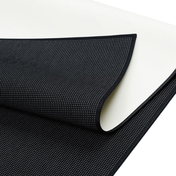 Vaip LIMO 80x400cm, must