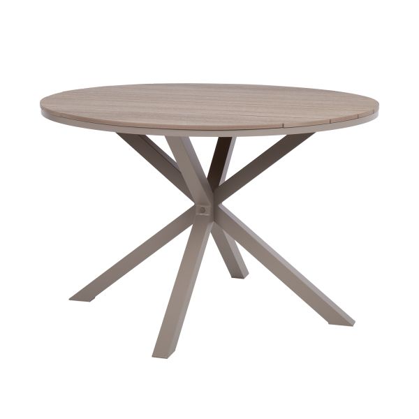 Table PORTO D110,5xH73cm, beige/grey