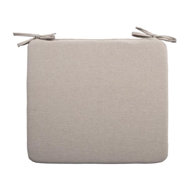 Cushion SIMPLE BEIGE for chair 38x43x2,5cm