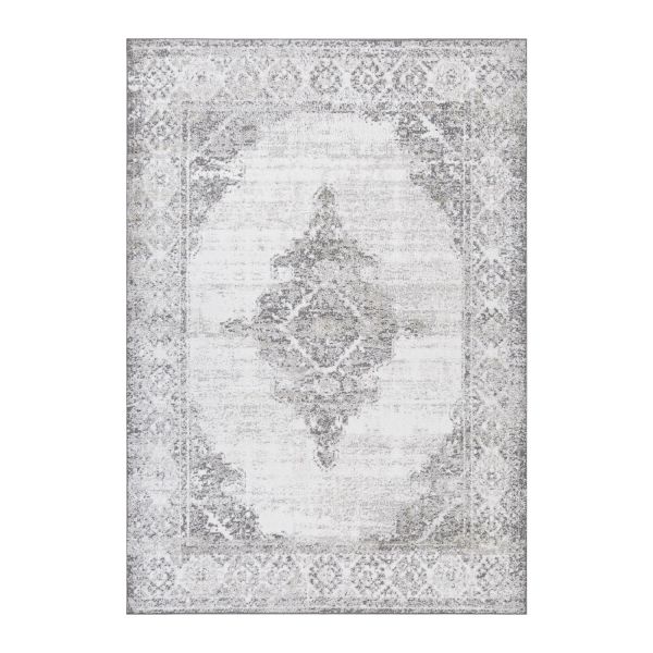 Carpet SALAMANCA-1, 160x230cm, white/grey